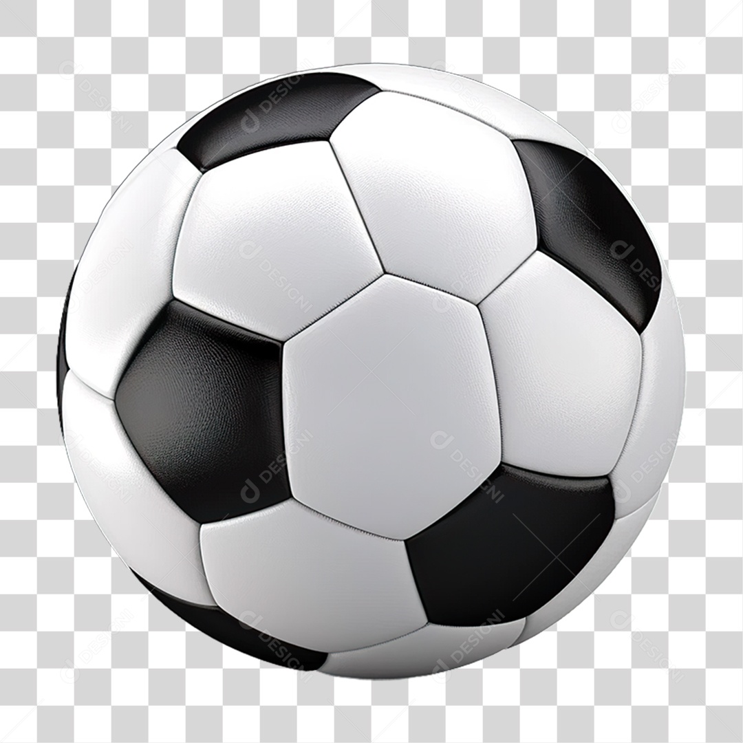 Bola de Futebol PNG Transparente