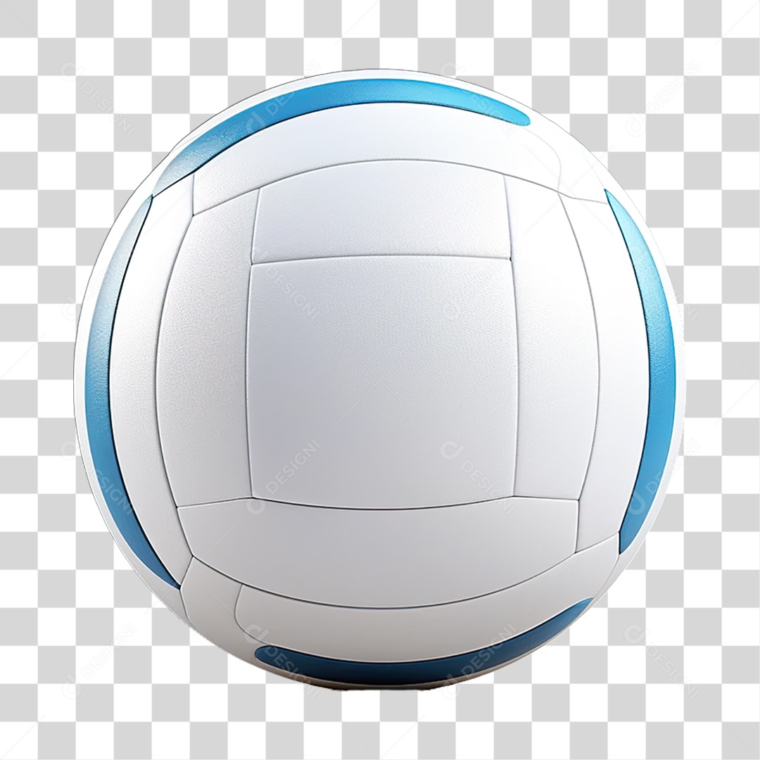 Bola de Vôlei PNG Transparente