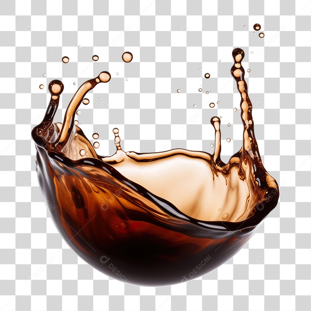 Splash de Sucos PNG Transparente