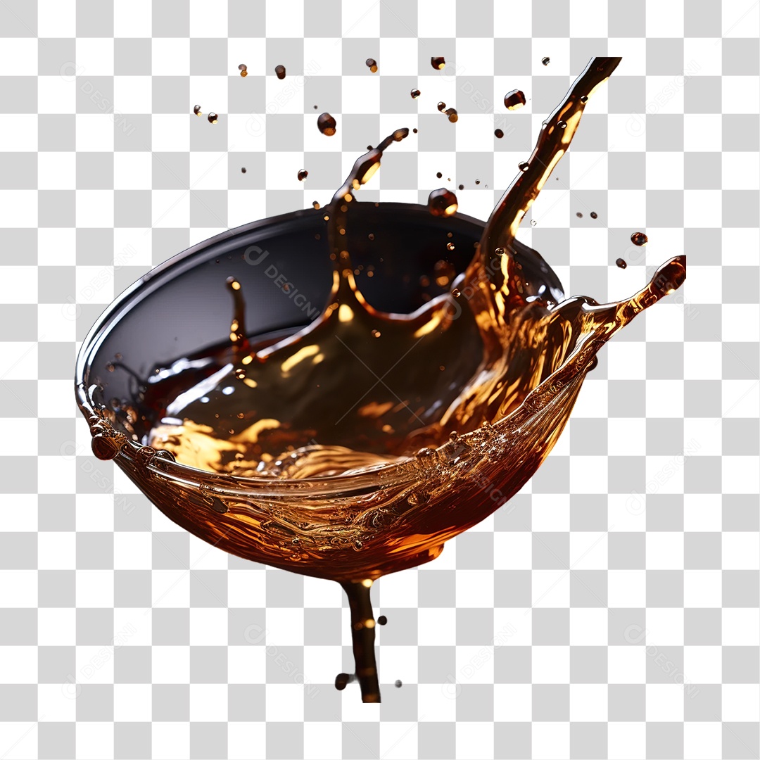 Splash de Sucos PNG Transparente