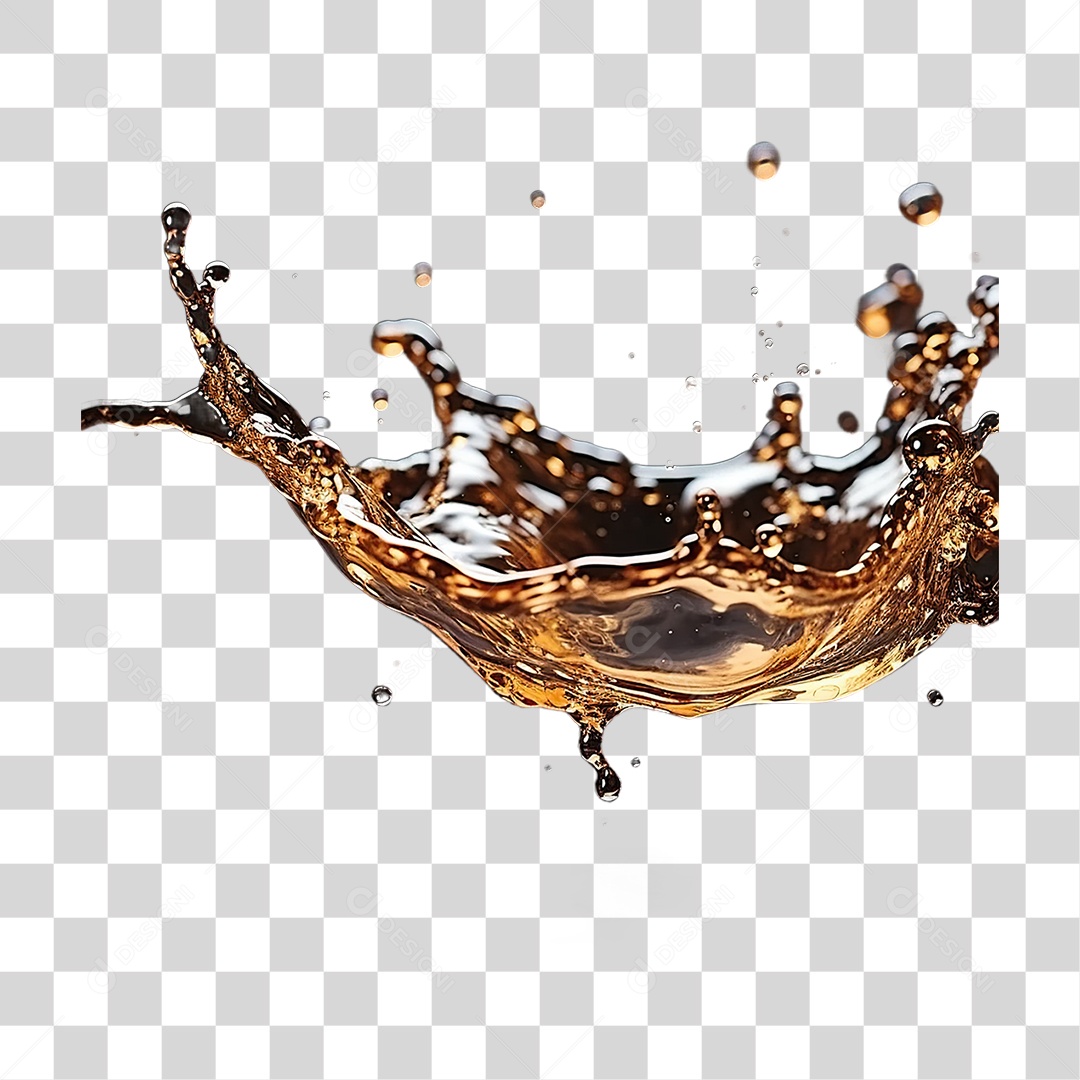 Splash de Sucos PNG Transparente