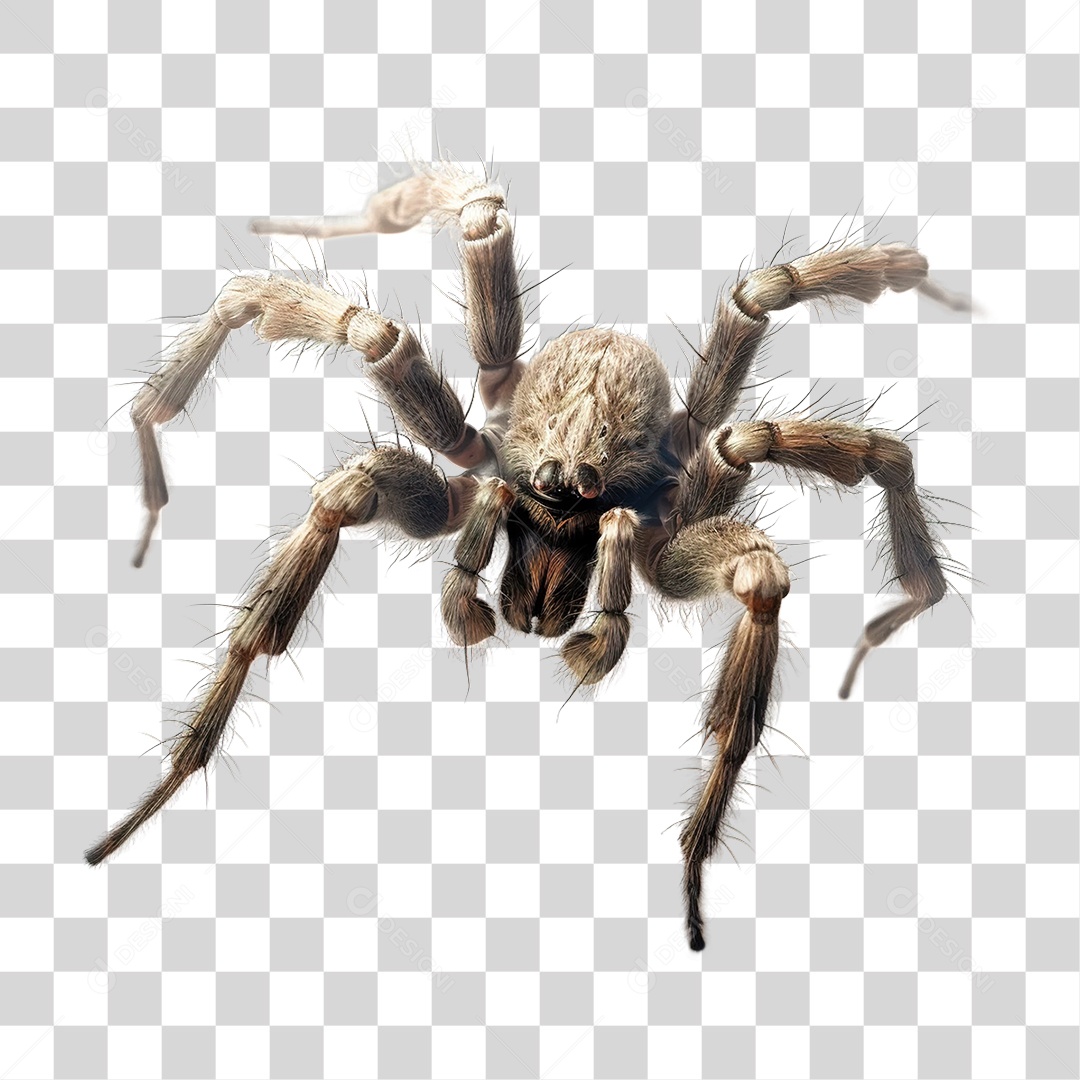 Inseto Aranha PNG Transparente