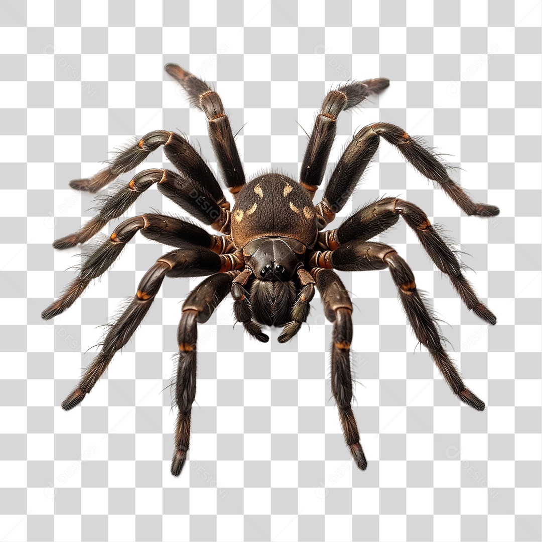 Inseto Aranha PNG Transparente