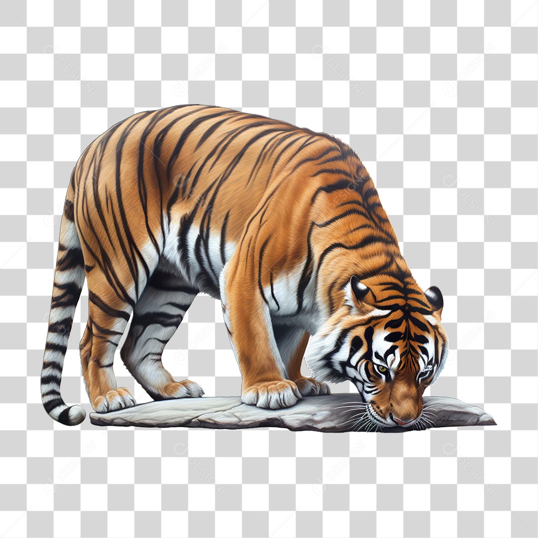 Animal Tigre PNG Transparente