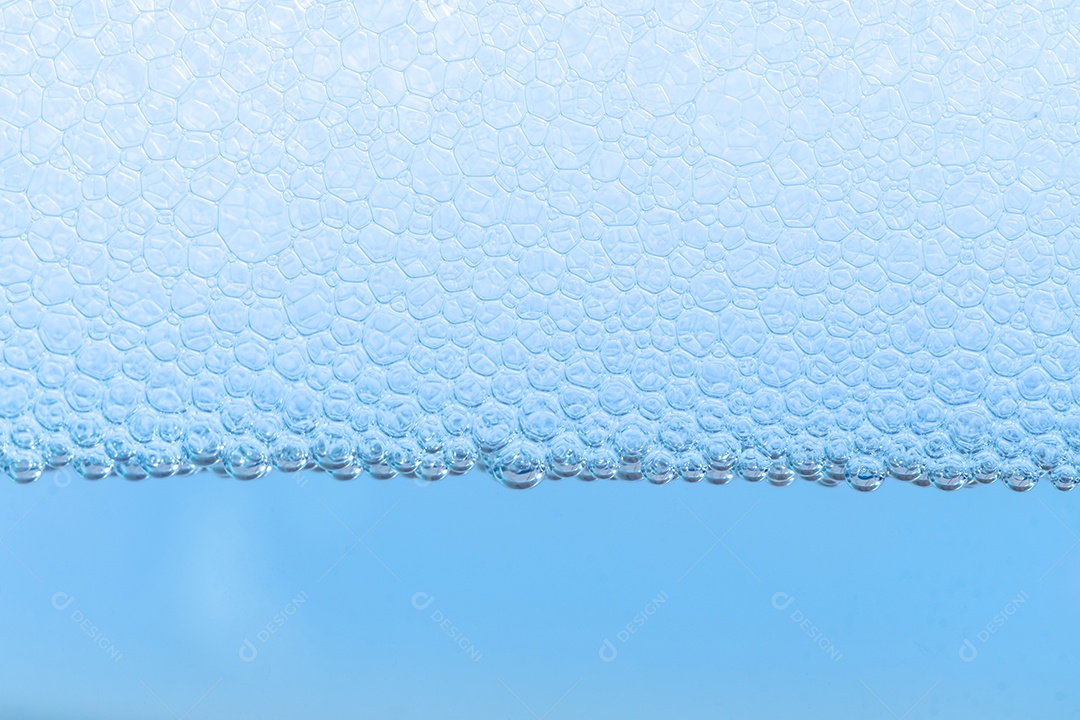 Feche a foto de fundo de muitas bolhas