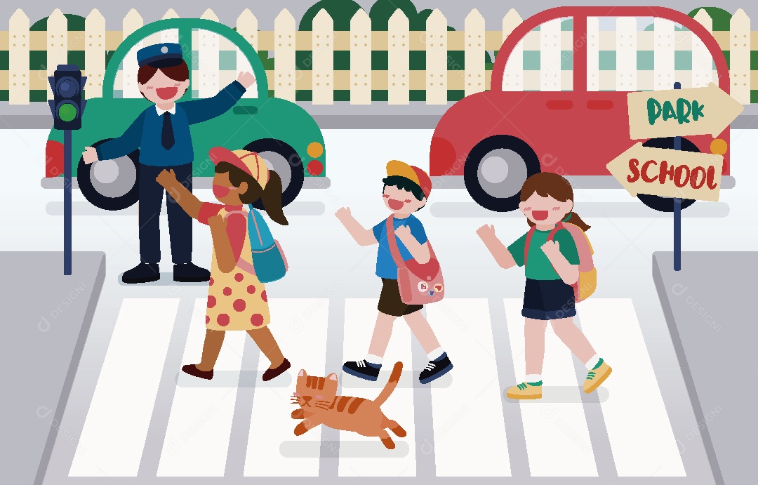 Volta as Aulas Ilustração Vetor EPS