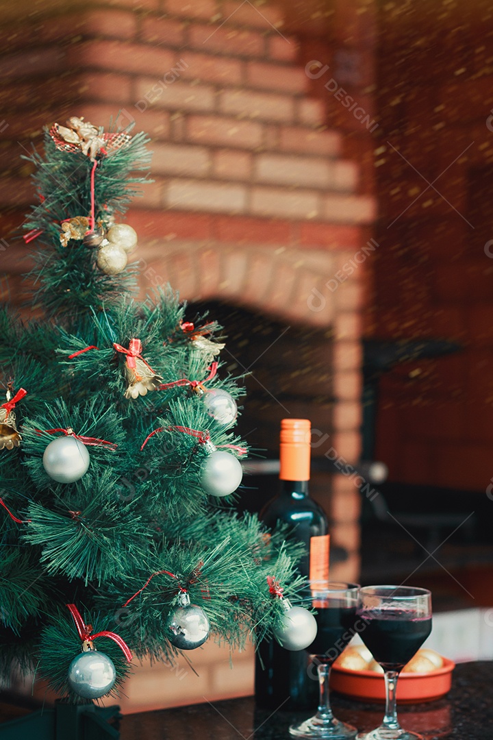 Feriado de Natal no verão tropical