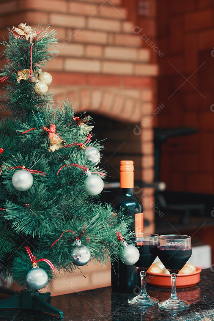 Feriado de Natal no verão tropical