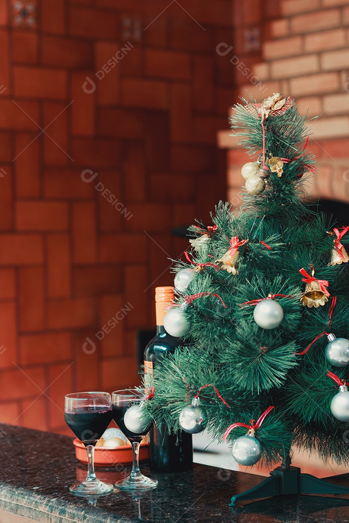 Feriado de Natal no verão tropical