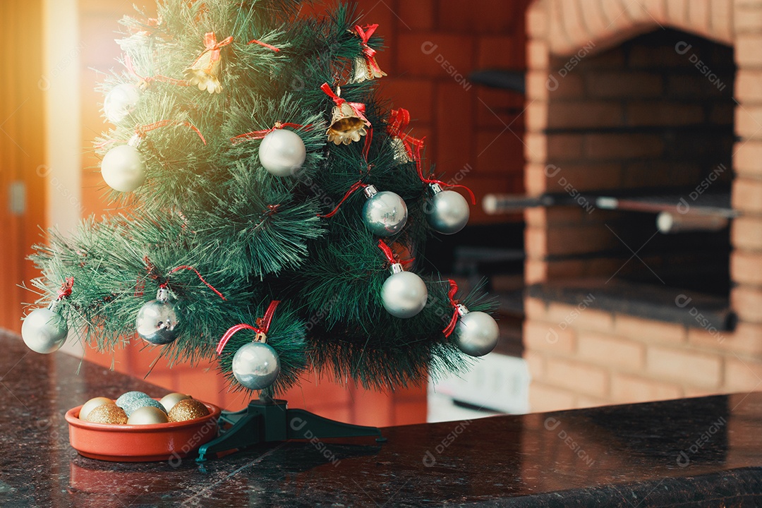 Feriado de Natal no verão tropical