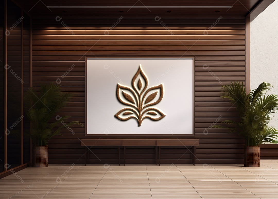 Modelo de Logotipo de Empresa PSD Editável