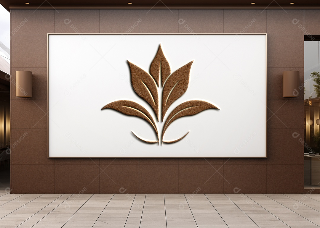 Modelo de Logotipo de Empresa PSD Editável