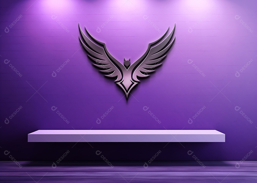 Modelo de Logotipo de Empresa PSD Editável