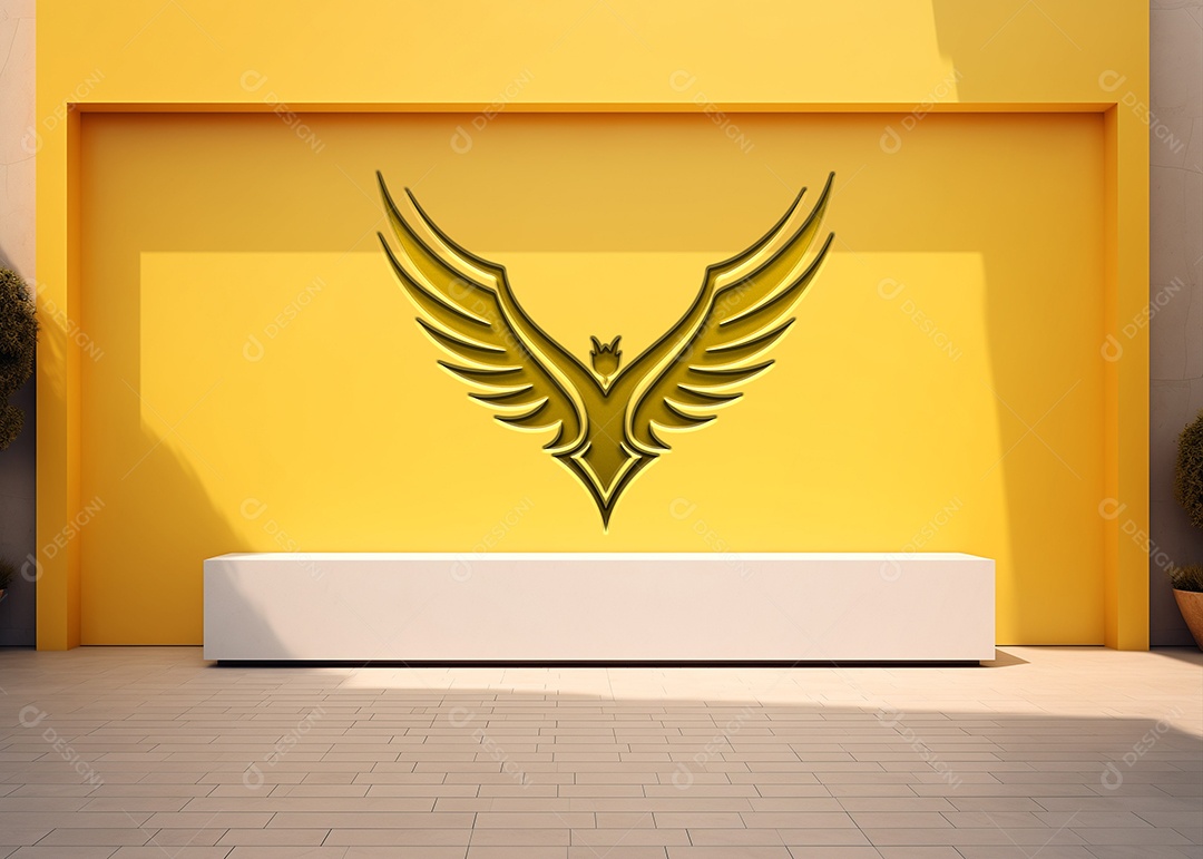 Modelo de Logotipo de Empresa PSD Editável