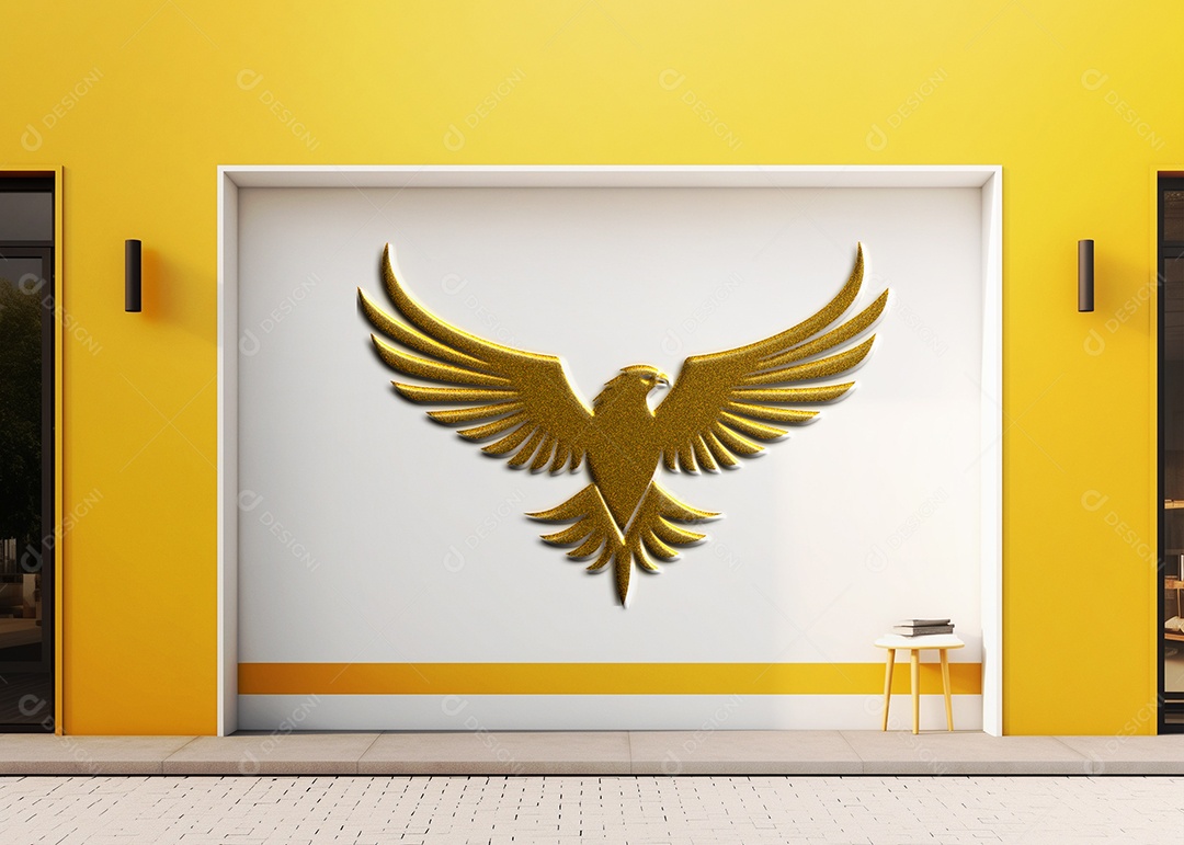 Modelo de Logotipo de Empresa PSD Editável