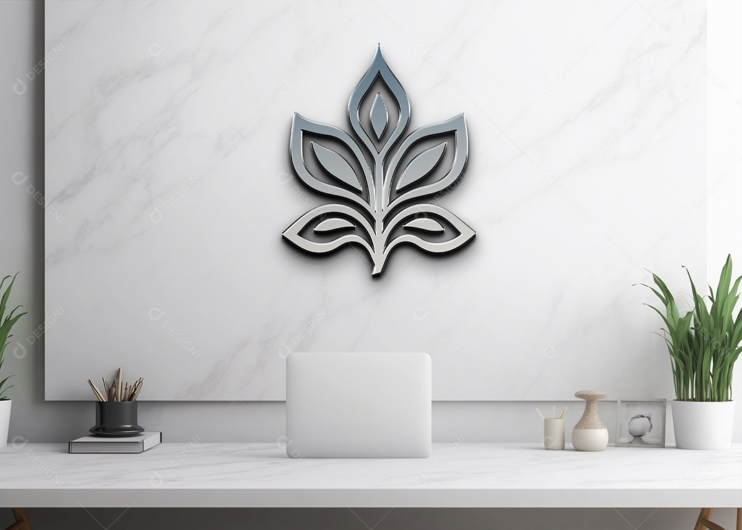 Modelo de Logotipo de Empresa PSD Editável