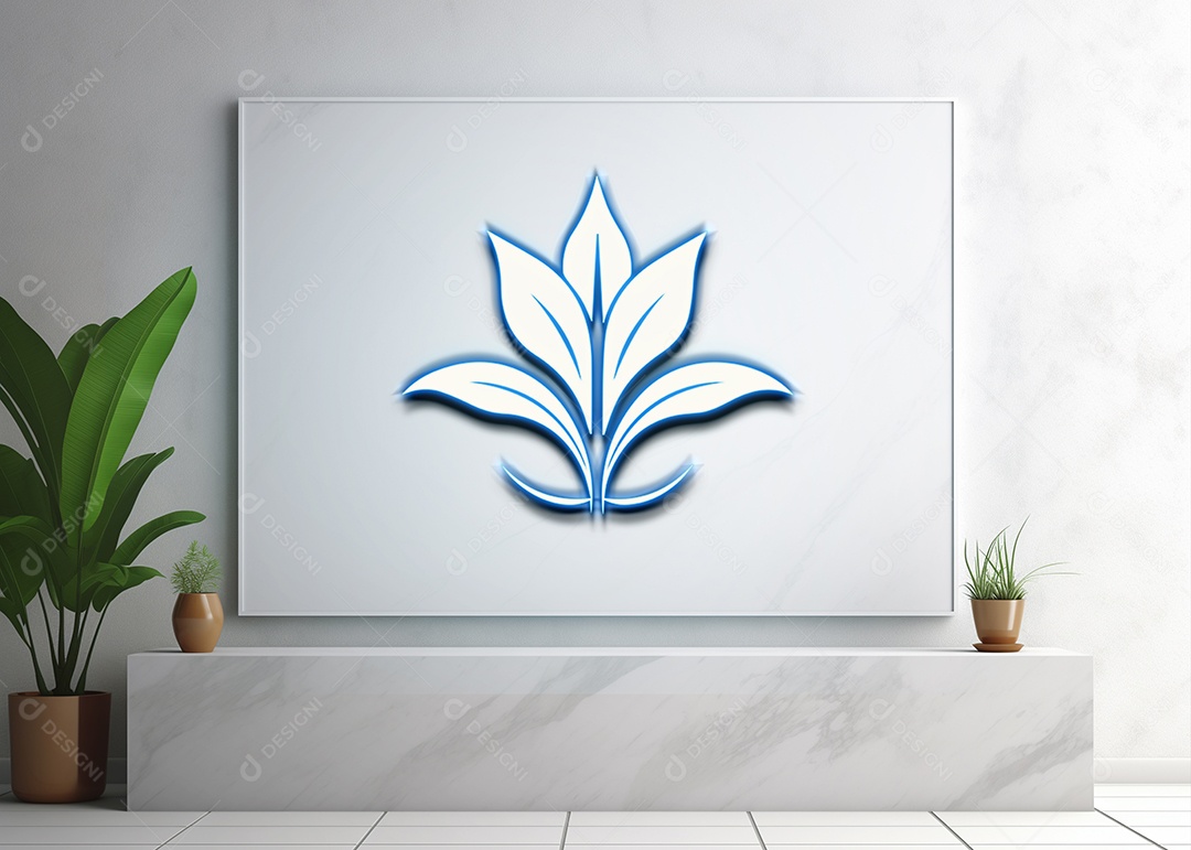 Modelo de Logotipo de Empresa PSD Editável