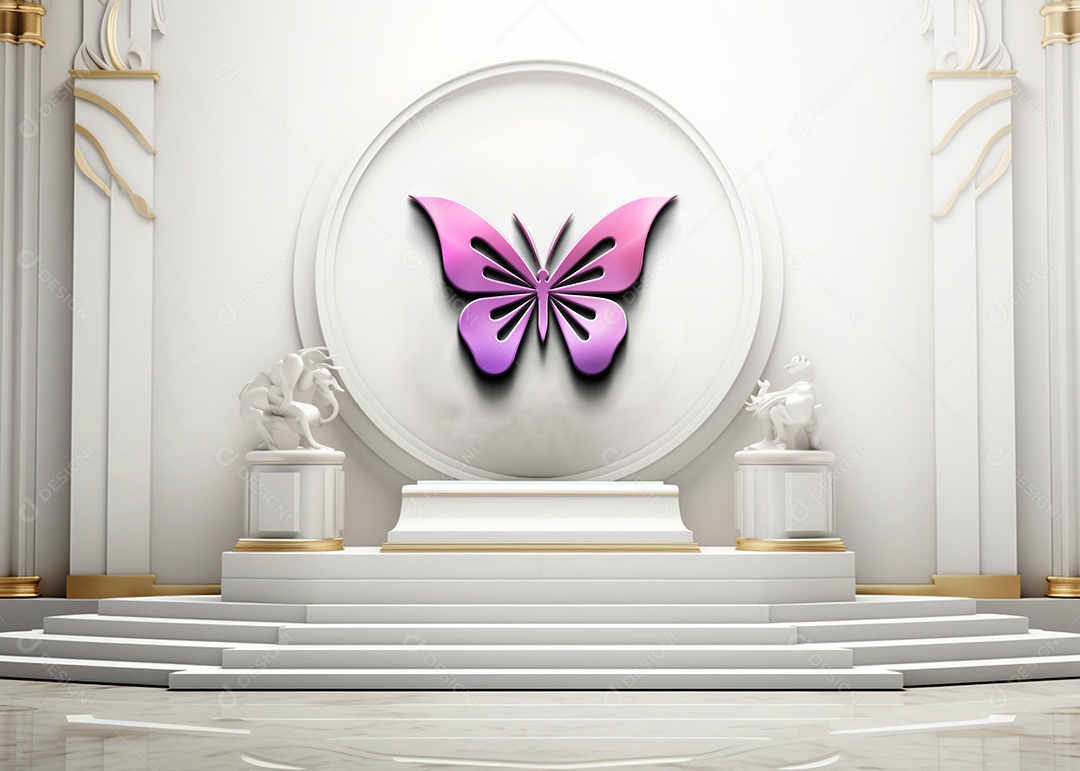 Modelo de Logotipo PSD Editável