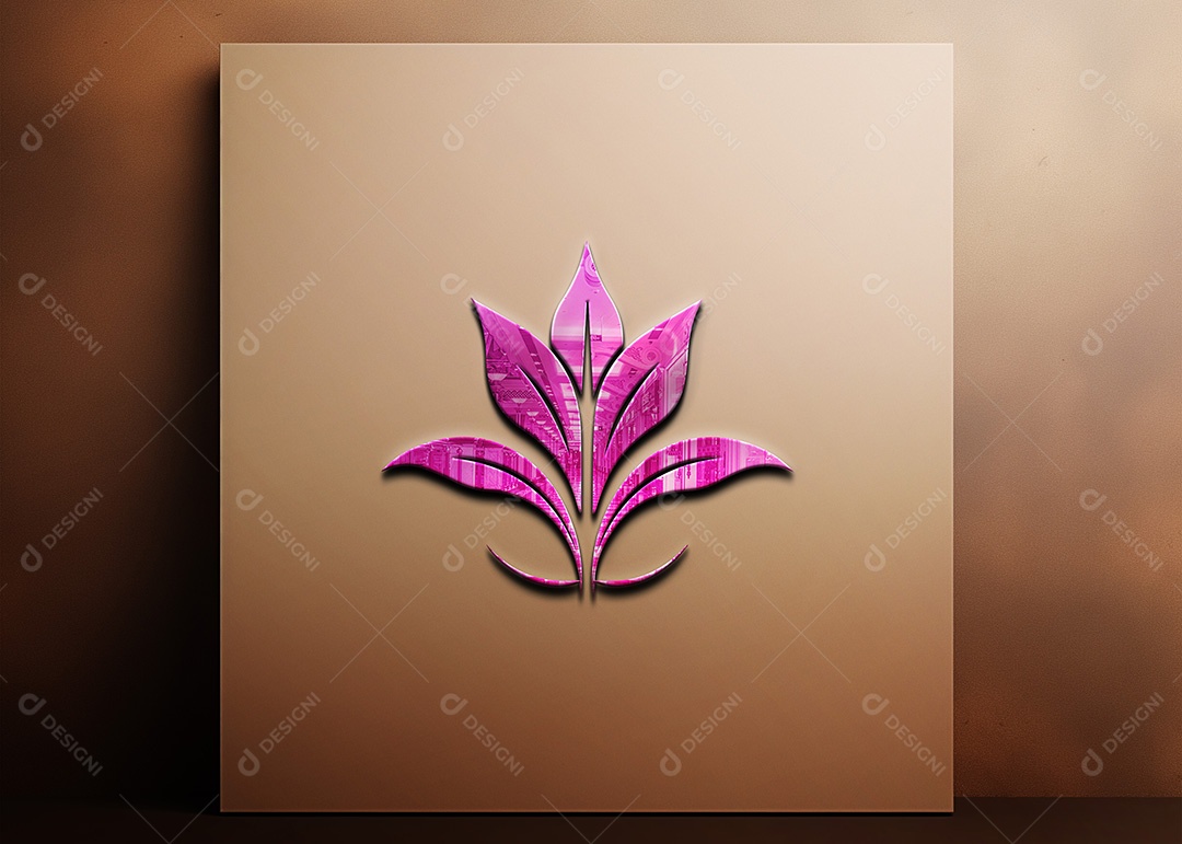 Modelo de Logotipo PSD Editável