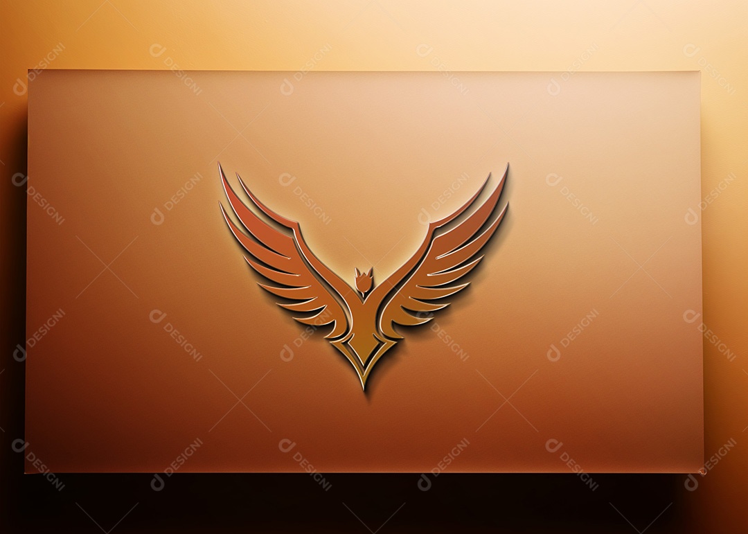 Modelo de Logotipo PSD Editável