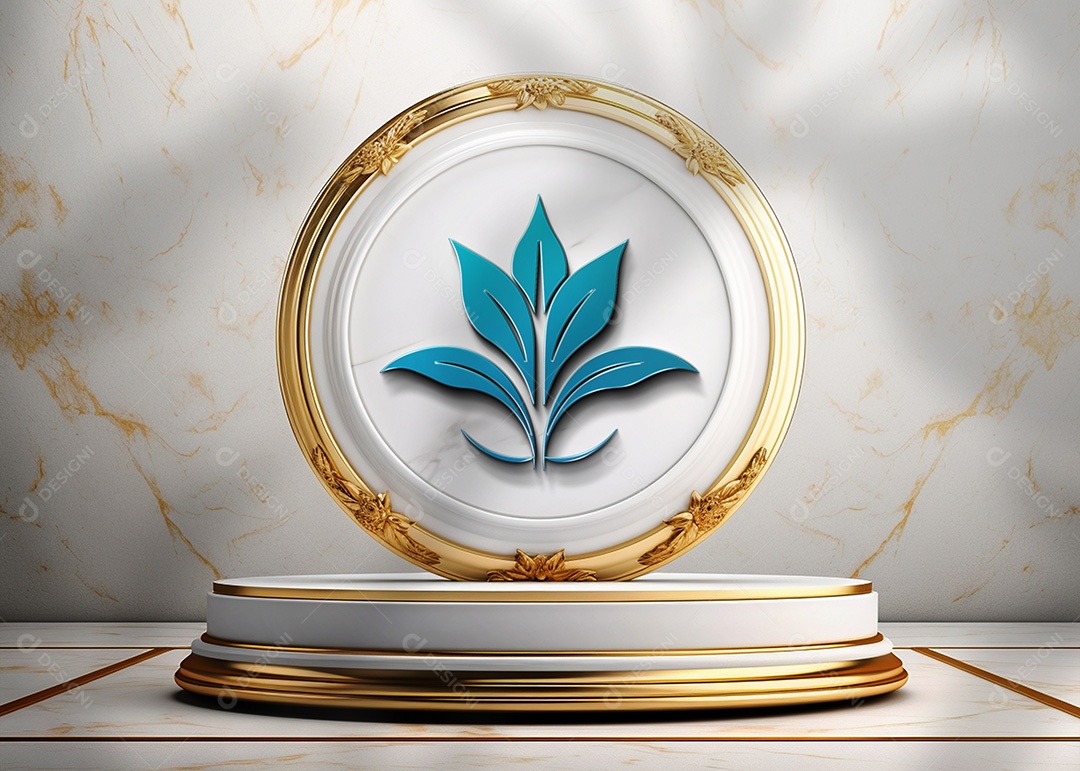 Modelo de Logotipo PSD Editável