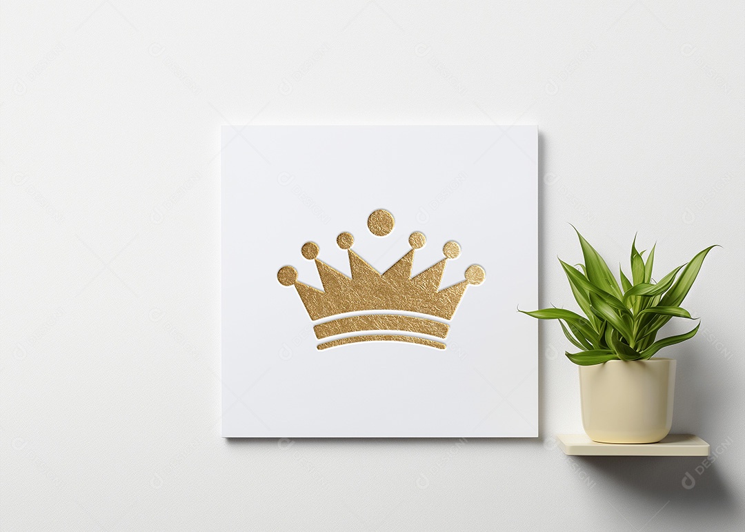 Modelo de Logotipo PSD Editável