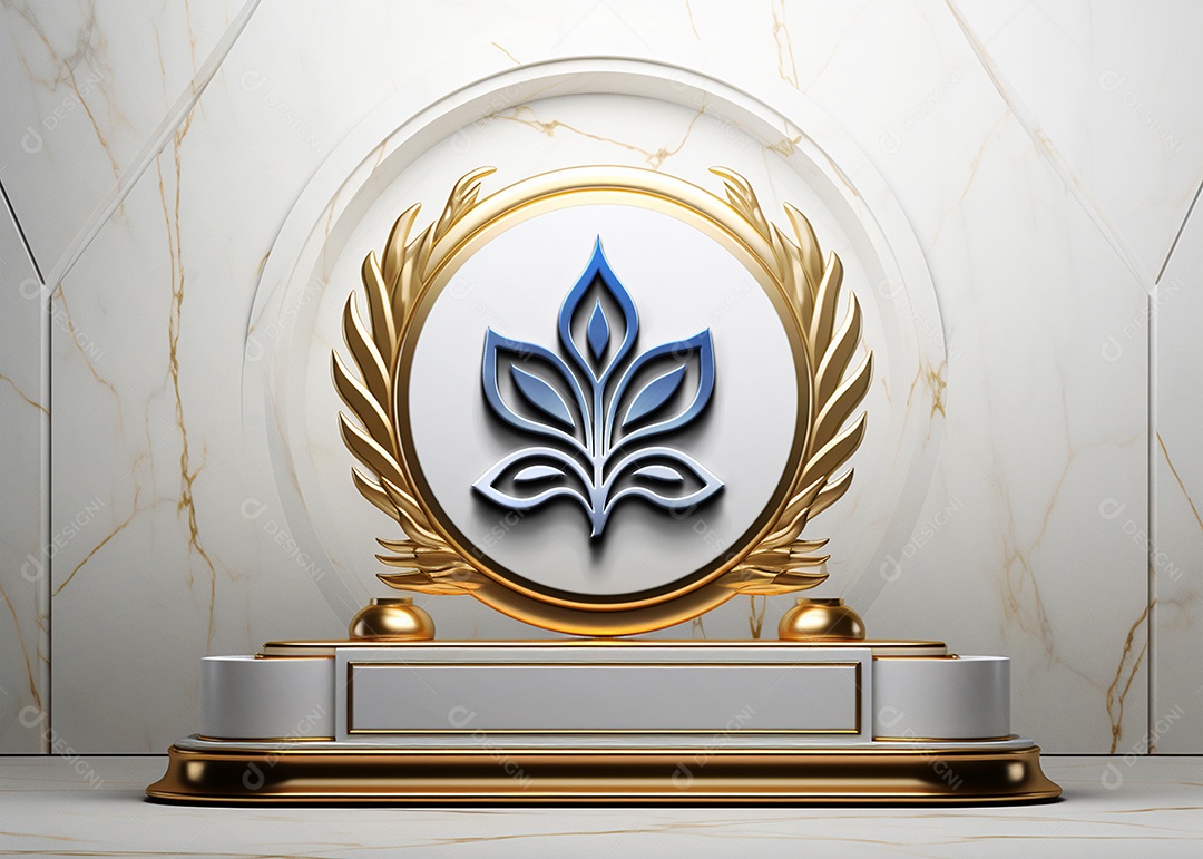 Modelo de Logotipo PSD Editável