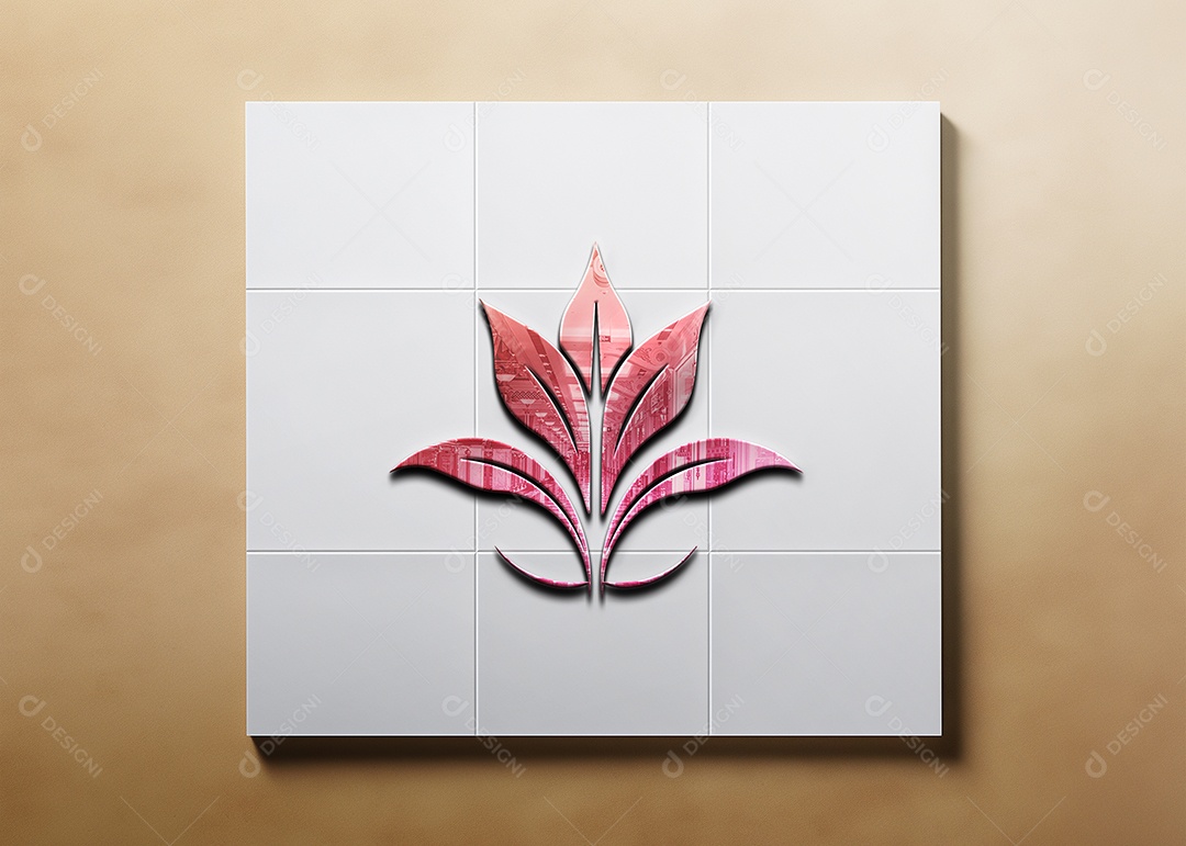 Modelo de Logo de Empresa PSD Editável