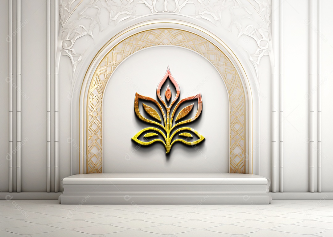 Modelo de Logo de Empresa PSD Editável