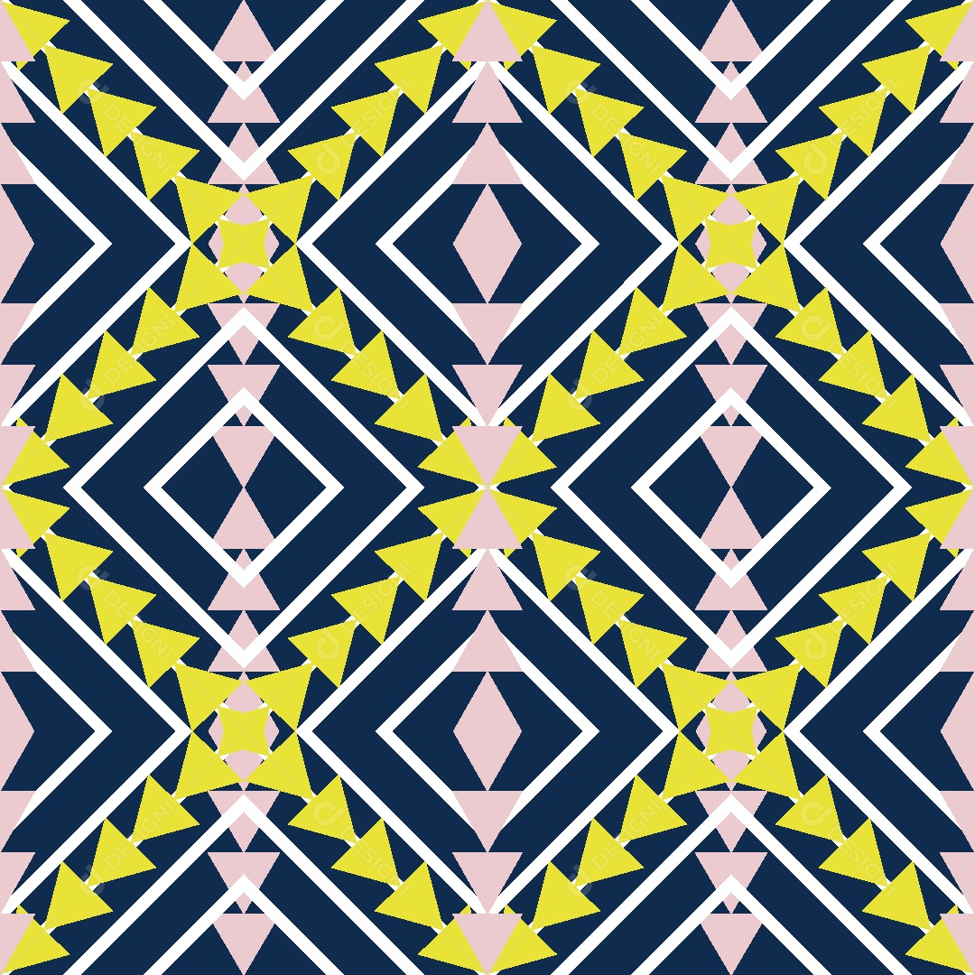 Padrão Geométrico Ilustração Vetor EPS