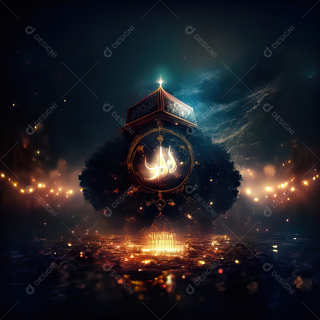 Retrato de mesquita destruída