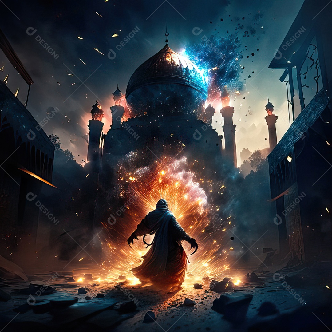 Bismillah generativo ai em baixa escala de resolução