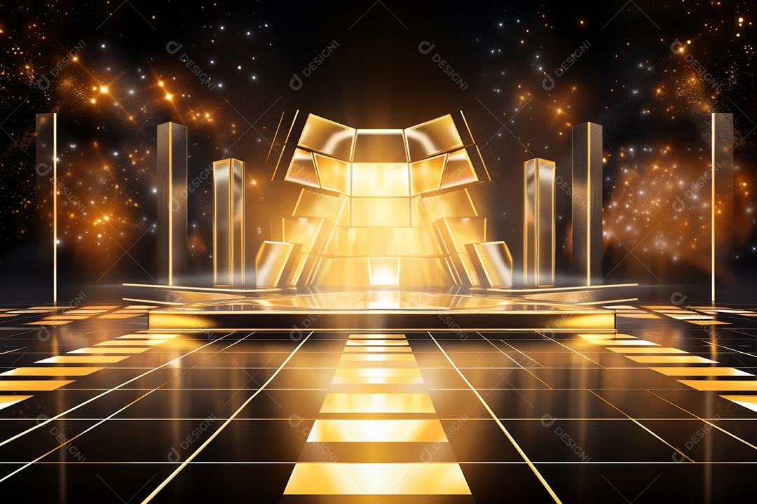 Imagem Paisagem Dourada Fim de Ano Retrato