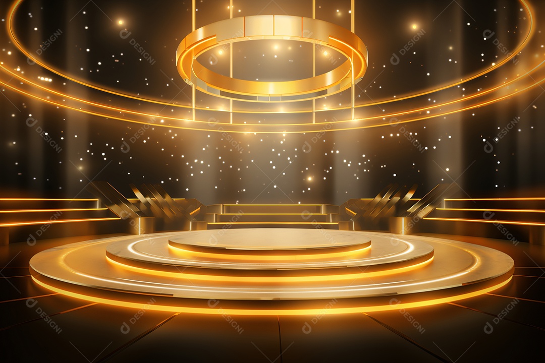 Imagem Paisagem Dourada Fim de Ano Retrato