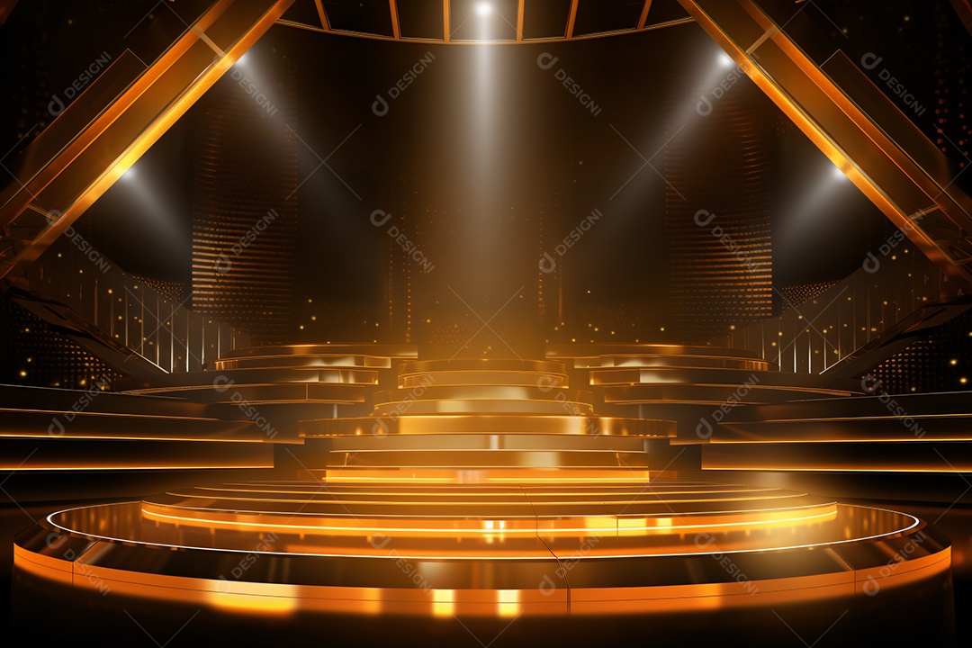 Imagem Paisagem Dourada Fim de Ano Retrato