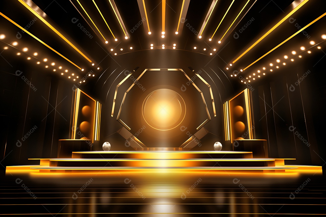 Imagem Paisagem Dourada Fim de Ano Retrato