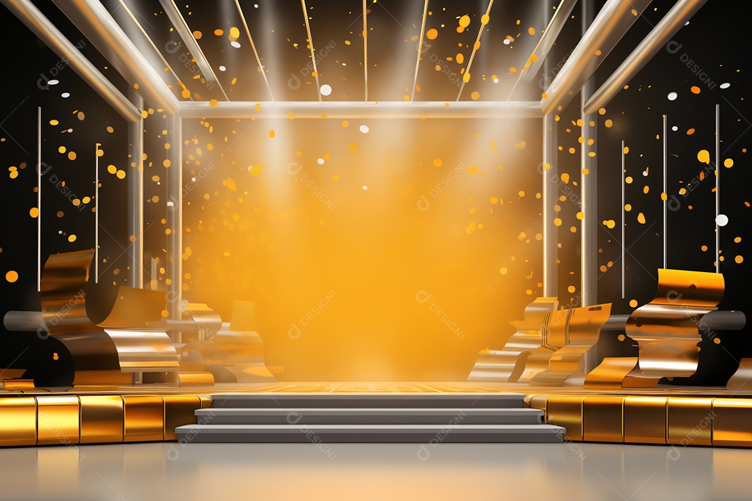 Imagem Paisagem Dourada Fim de Ano Retrato