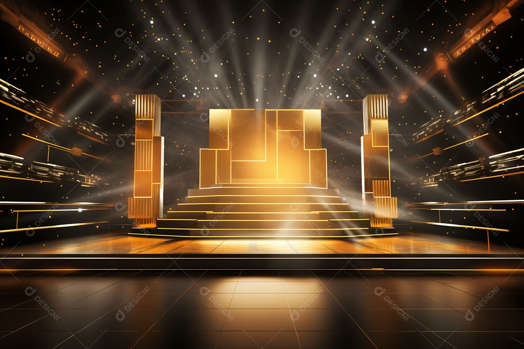 Imagem Paisagem Dourada Fim de Ano Retrato