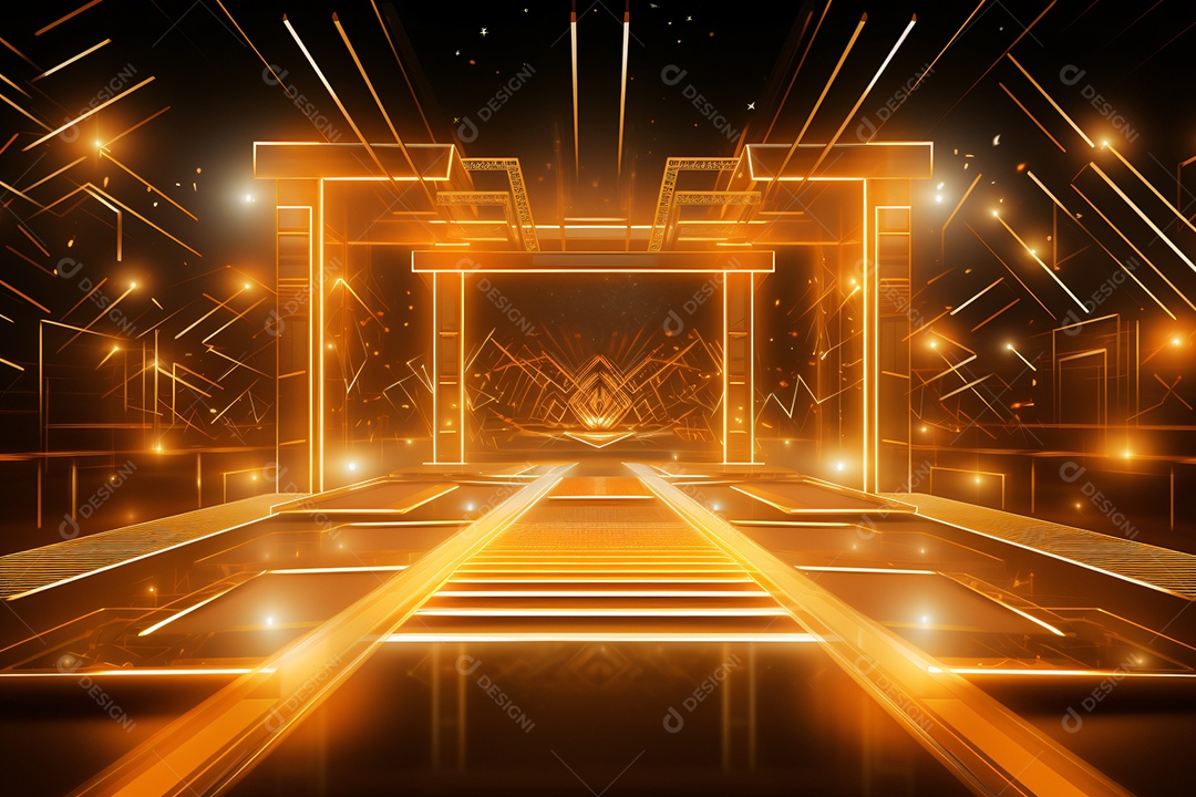 Imagem Paisagem Dourada Fim de Ano Retrato