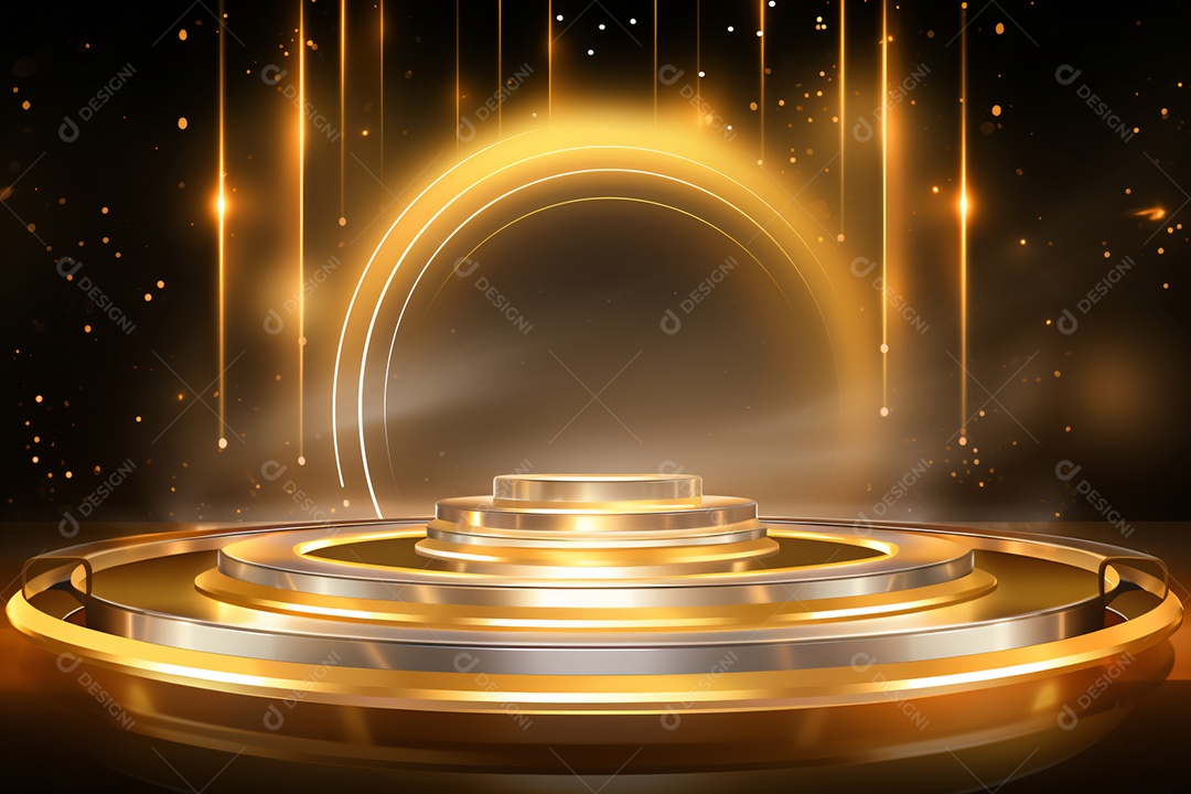 Imagem Paisagem Dourada Fim de Ano Retrato