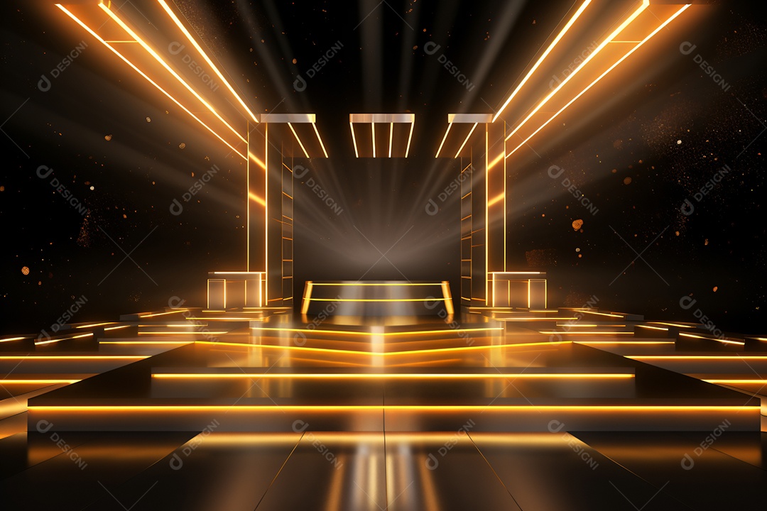 Imagem Paisagem Dourada Fim de Ano Retrato