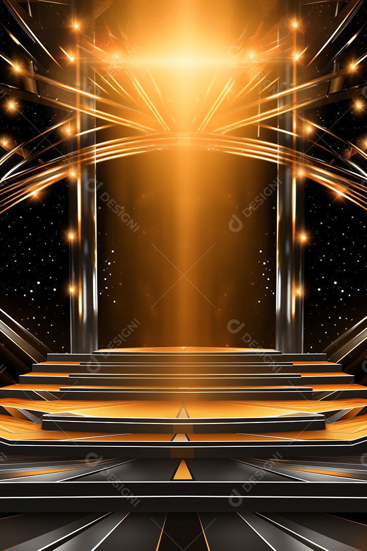 Imagem Paisagem Dourada Fim de Ano Retrato