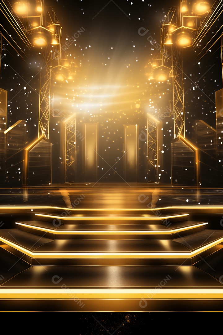 Imagem Paisagem Dourada Fim de Ano Retrato