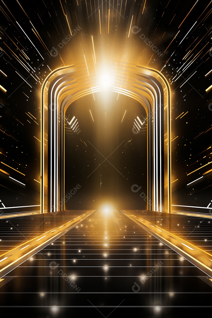 Imagem Paisagem Dourada Fim de Ano Retrato