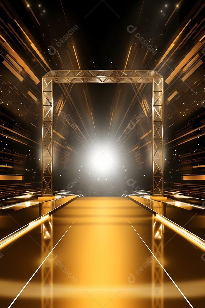 Imagem Paisagem Dourada Fim de Ano Retrato