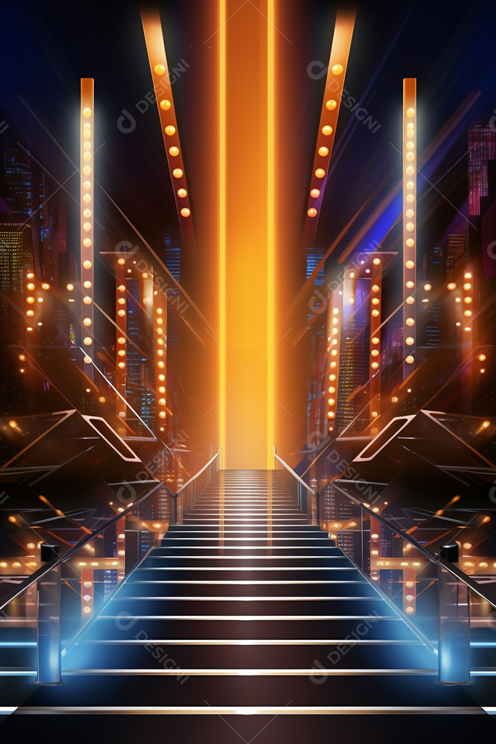 Imagem Paisagem Dourada Fim de Ano Retrato