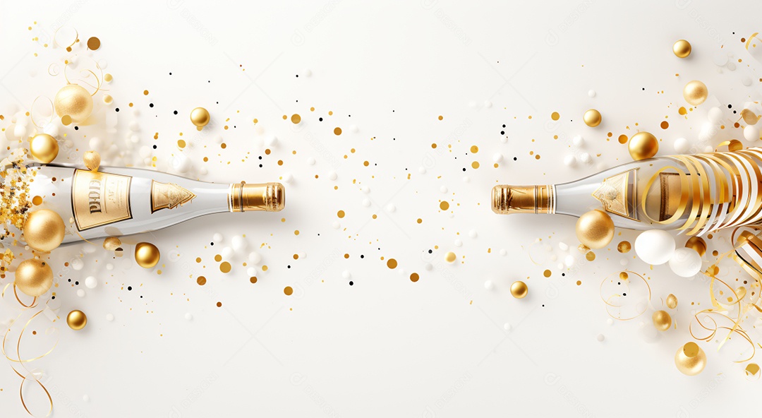 Taças sobre fundo isolado