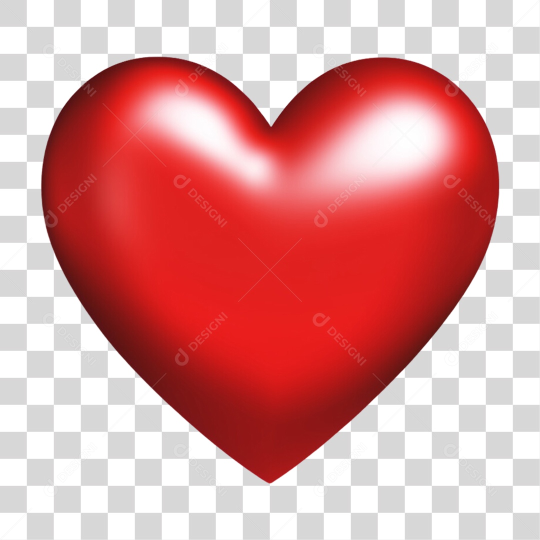 Coração Amor Carinho PNG Transparente