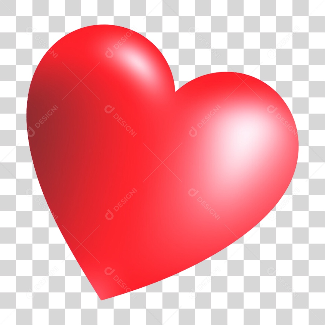 Coração Amor Carinho PNG Transparente