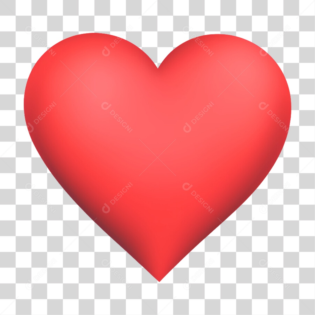 Coração Amor Carinho PNG Transparente